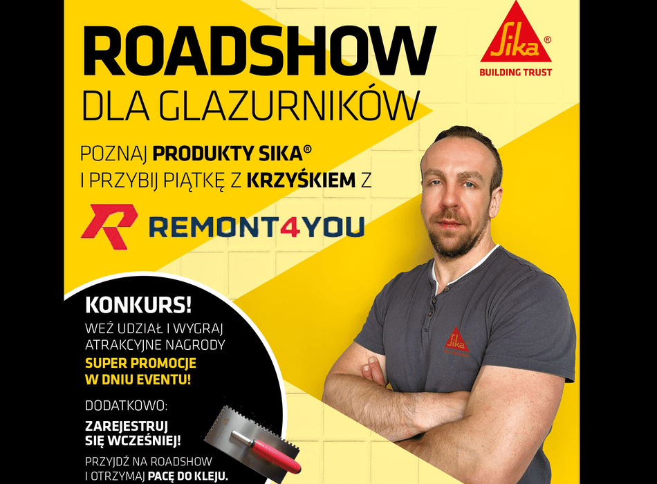 Zapraszamy na SIKA ROADSHOW 2026